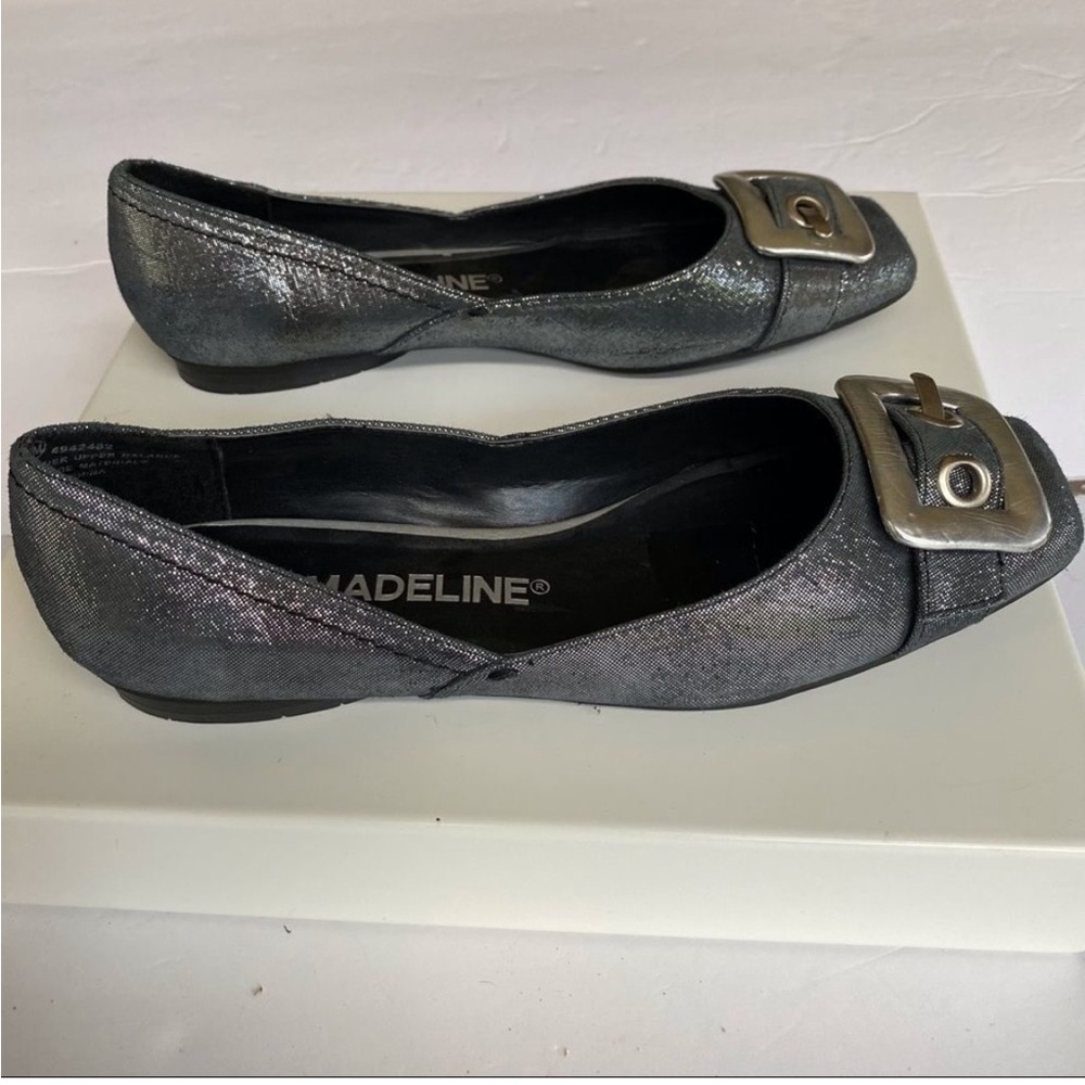 Madeline Metallic Ballet Flats Size 8.5